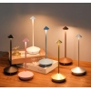 Home decoration modern simple aluminum creative mushroom night light restaurant table lamp bedside atmosphere light